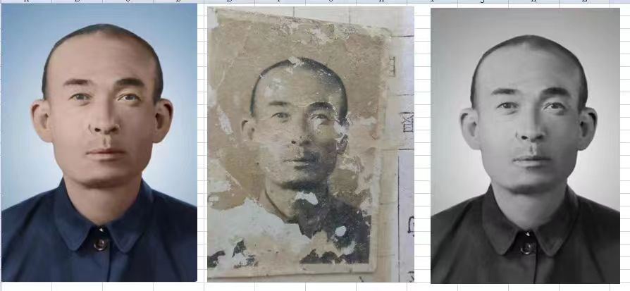 德保老照片修复实体店工作室地址电话老照片模糊修复-21